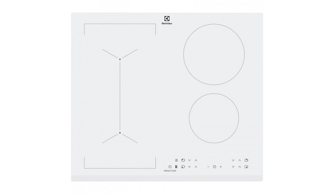 Electrolux built-in induction hob LIV63430BW, white
