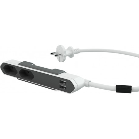 Удлинитель Allocacoc PowerBar USB 2+2