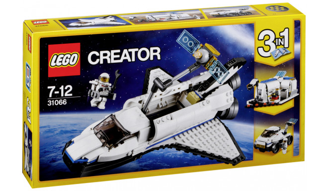 LEGO Creator mänguklotsid Space Shuttle Explorer (31066)