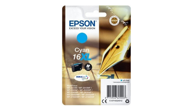 Epson - cyan - 16XL - C13T16324012 - DURABrite