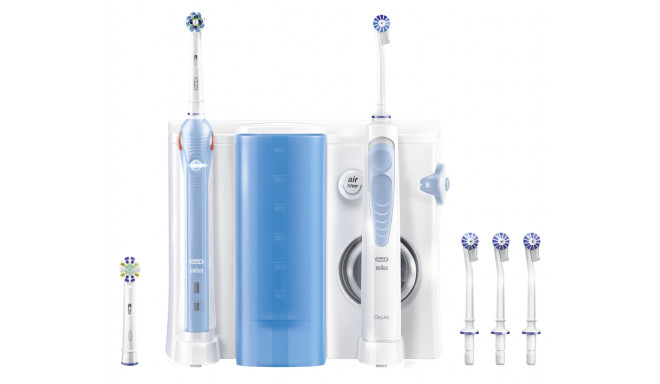 Braun electric toothbrush Oral-B Center OxyJet Oral Irrigator + PRO 1000