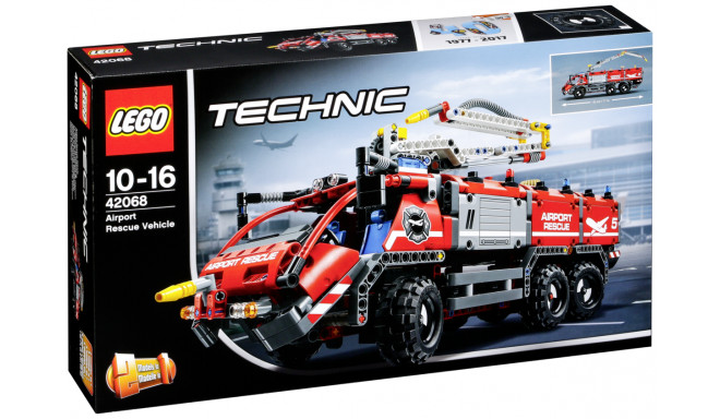 LEGO Technic mänguklotsid Airport Rescue Vehicle (42068)