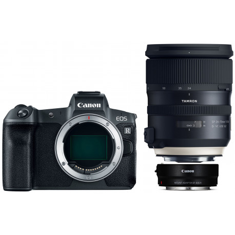 Canon EOS R + adapter EF-EOS-R + Tamron 24-70mm G2