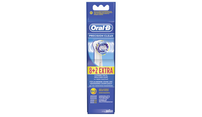 Braun Oral-B Toothbrush heads Precision Clean 8+2 Pack