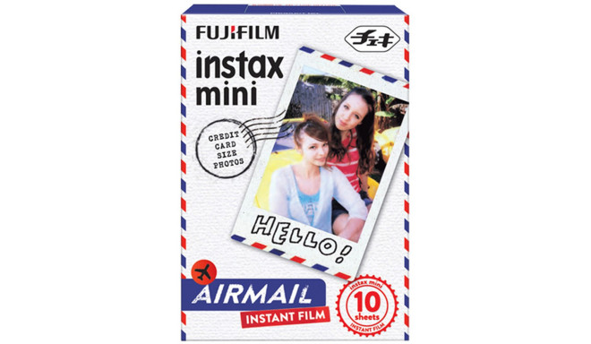 Fujifilm Instax Mini 1x10 Airmail (aegunud)