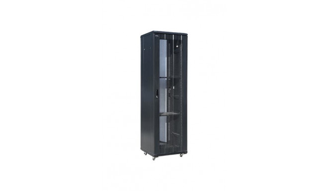 Alantec SS-42U-600-1000-02-C rack cabinet Freestanding rack Black,White