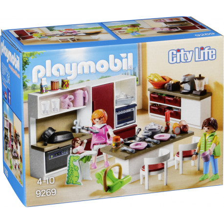 playmobil 9269 city life kitchen