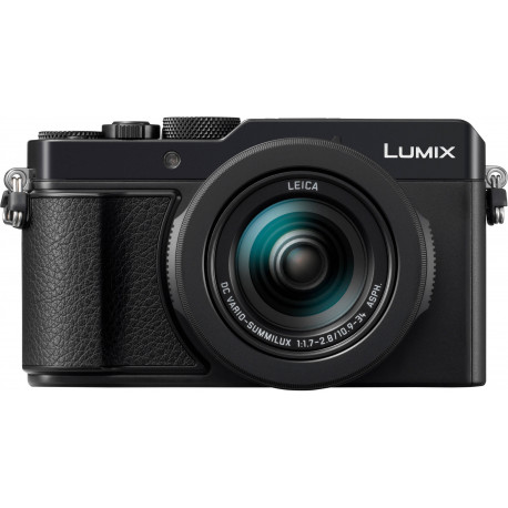 Panasonic Lumix DC-LX100 II, melns