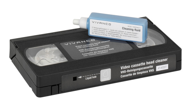 Vivanco VHS galviņas tīrīšanas kasete (39763)