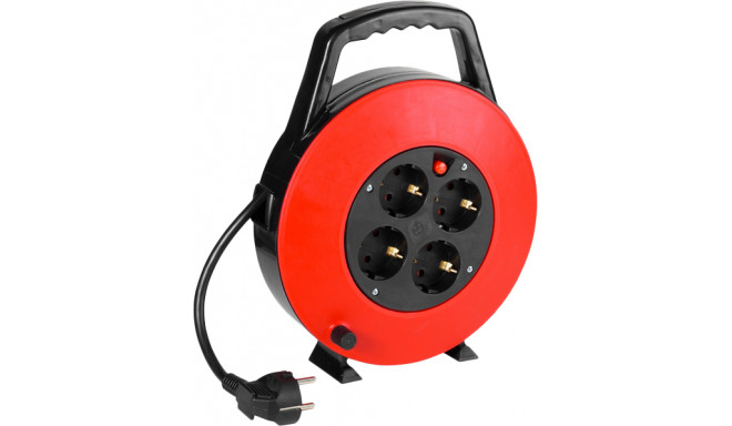 Vivanco extension cord CR 75B 7.5m, red/black (39614)
