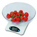 OMEGA KITCHEN SCALE SILVER WITH BOWL