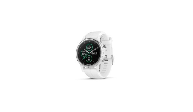 fenix 5S Plus,Sapphire,White w/White Band,GPS Watch,EMEA