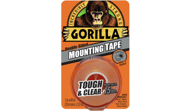 Gorilla teip Mounting Clear 1,5m