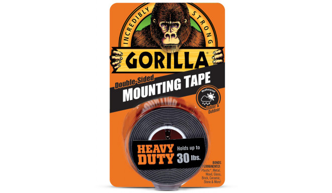 Gorilla teip Mounting Black 1,5m