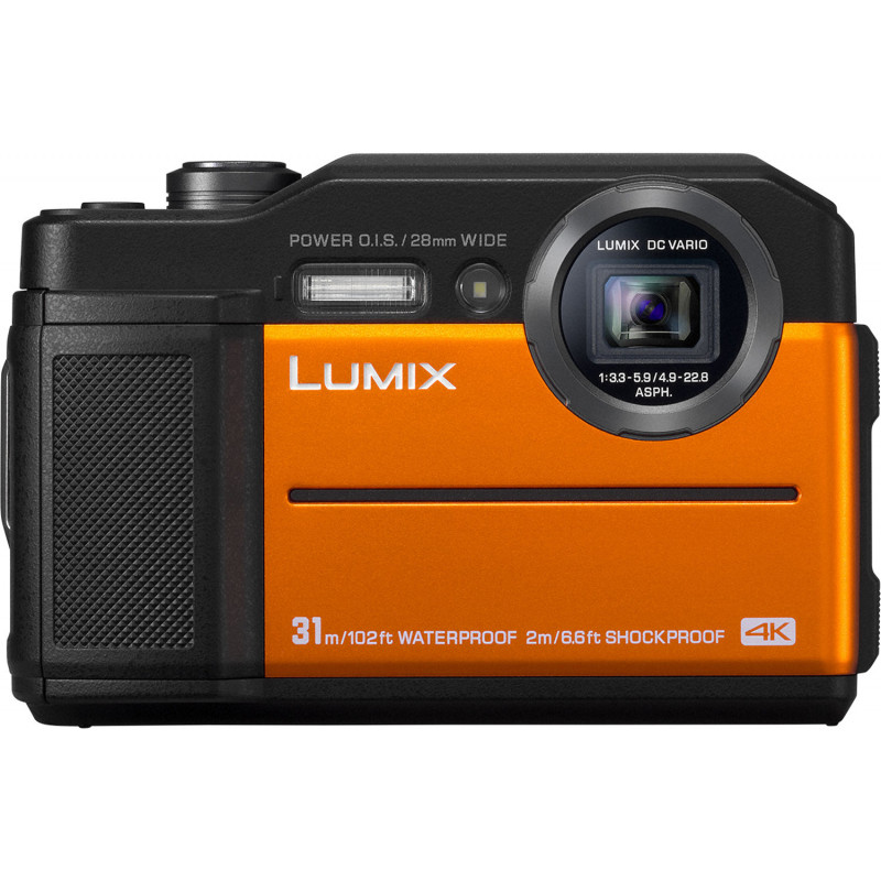 Panasonic Lumix DC-FT7, оранжевый
