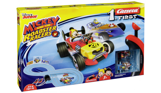 Carrera FIRST              63012 Mickey Roadster Racers     2,4 m