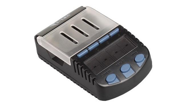 Uniwersalna ładowarka oraz tester do akumulatorów 1 - 4   AA/AAA z gniazdem USB 2,1A