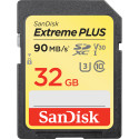 SanDisk memory card SDHC 32GB Extrreme Plus 90MB/s V30
