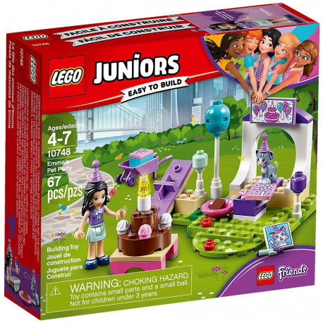 Игровые блоки LEGO Juniors Emma's Pet Party (10748)