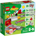 LEGO Duplo toy blocks Train Tracks (10882)
