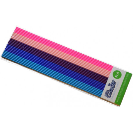 3Doodler 3D pildspalvas pildījums PLA, bubblegum