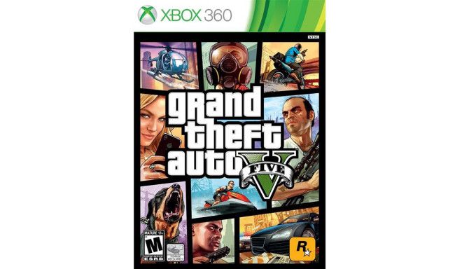 Xbox 360 mäng Grand Theft Auto V
