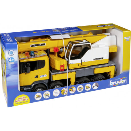 bruder 03570 scania liebherr crane truck