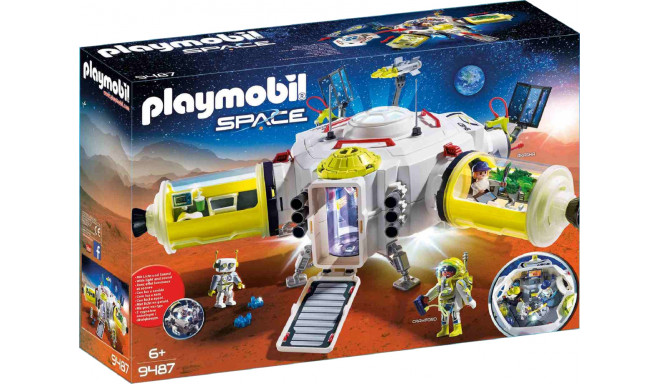 Playmobil rotaļu komplekts Marsa kosmosa stacija (9487)