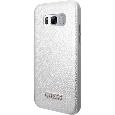 Guess aizmugures apvalks Iridescent Samsung Galaxy S8 Plus, sudrabots (GUHCS8LIGLSI)