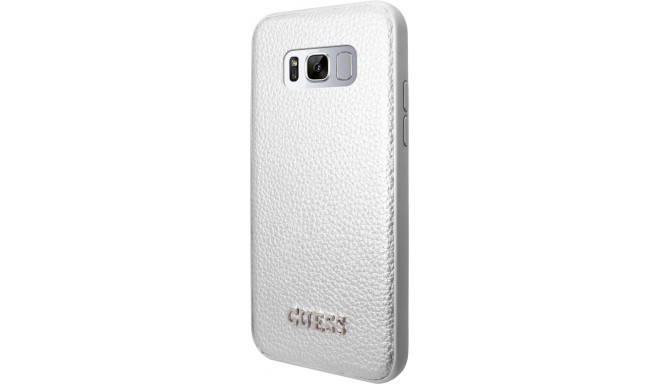 Guess kaitseümbris Iridescent Samsung Galaxy S8 Plus, hõbedane (GUHCS8LIGLSI)