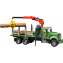 Bruder model car Mack Granite Timber Transport-LKW (02824)