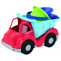 Ecoiffier car with toys for beach