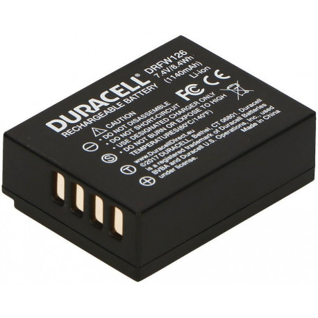 Duracell akumulators Fujifilm NP-W126 1000mAh
