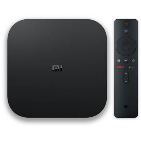 Xiaomi Mi TV Box S 4K, melns