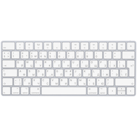 Apple klaviatūra Magic Keyboard RUS, balta