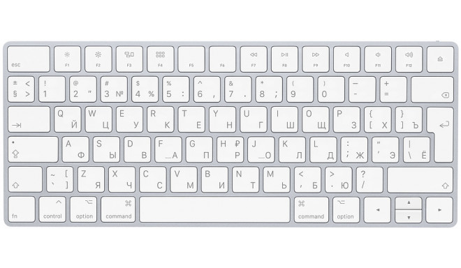 Apple klaviatūra Magic Keyboard RUS, balta