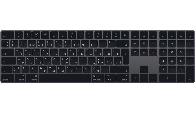 Apple keyboard + numeric keypad Magic Keyboard RUS, space grey