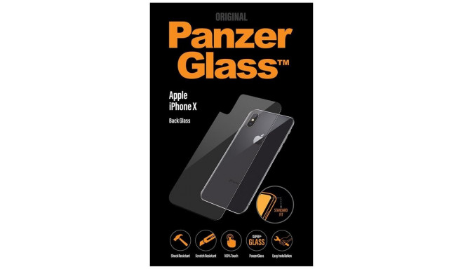 Заднее защитное стекло PanzerGlass iPhone X/XS