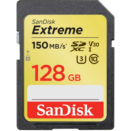 SanDisk mälukaart SDXC 128GB Extreme Video V30 U3