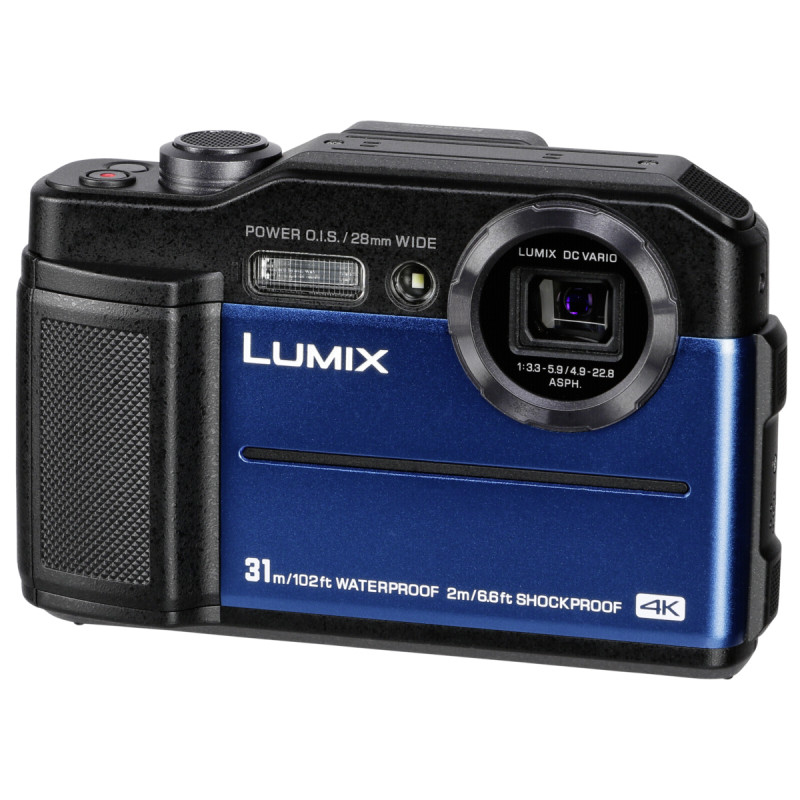 Panasonic Lumix DC-FT7 blue - Kompaktkaamerad - Photopoint