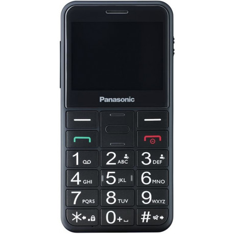 Panasonic KX-TU150 Dual SIM, melns