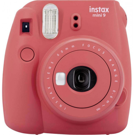 Fujifilm Instax Mini 9, poppy red + Instax Mini бумага