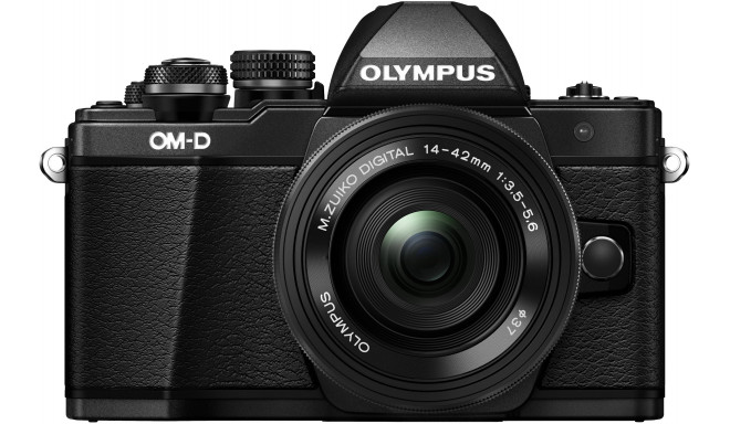 Olympus OM-D E-M10 Mark II + 14-42мм EZ Kit, черная (открытая упаковка)