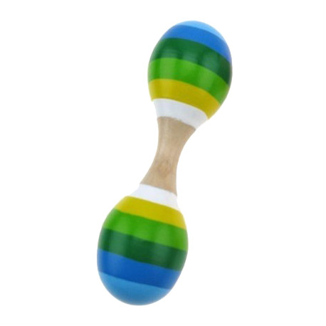 Brimarex maracas, blue/green