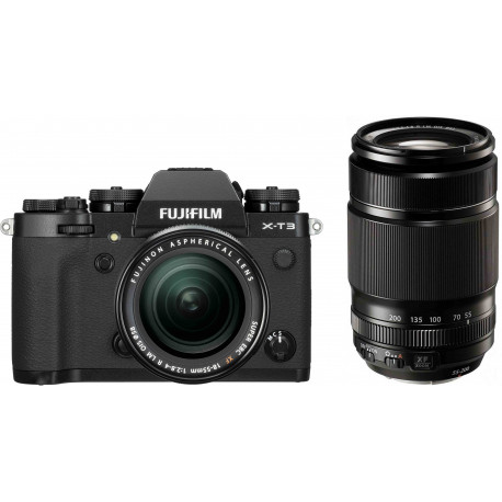 Fujifilm X-T3 + 18-55mm + 55-200mm Kit, must
