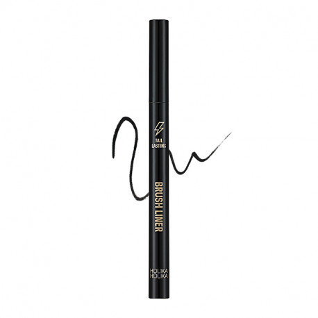 Holika Holika Silmalainer Tail Lasting Brush Liner 01 Real Black