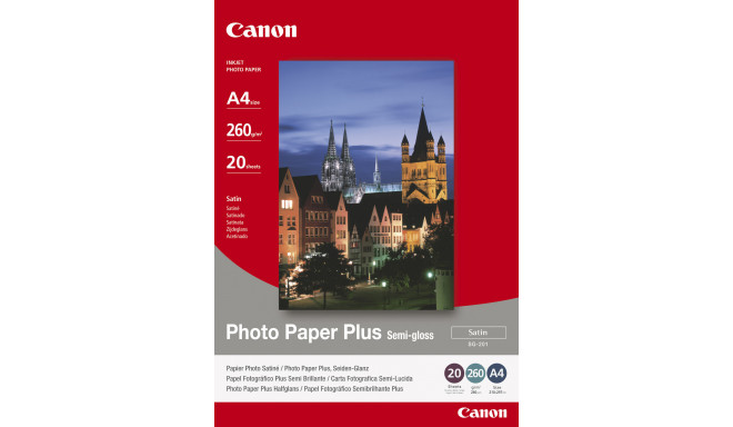 Canon fotopapīrs SG-201 A4 260g 20 lapas