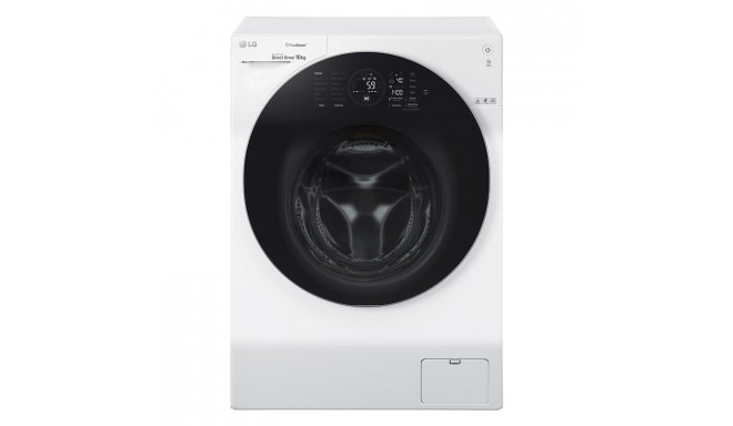 LG front-loading washing machine Twin Wash 10kg FH4G1JCS2