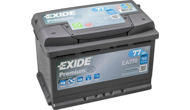 Exide auto akumulators Premium EA770 12V 760A