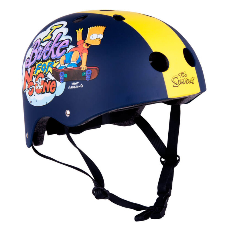 bart simpson motorcycle helmet